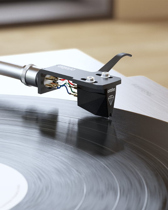 Ortofon MC X Phono Cartridge on Tonearm